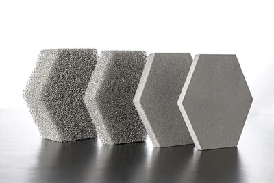 Poröse Materialien zur Schallabsorption